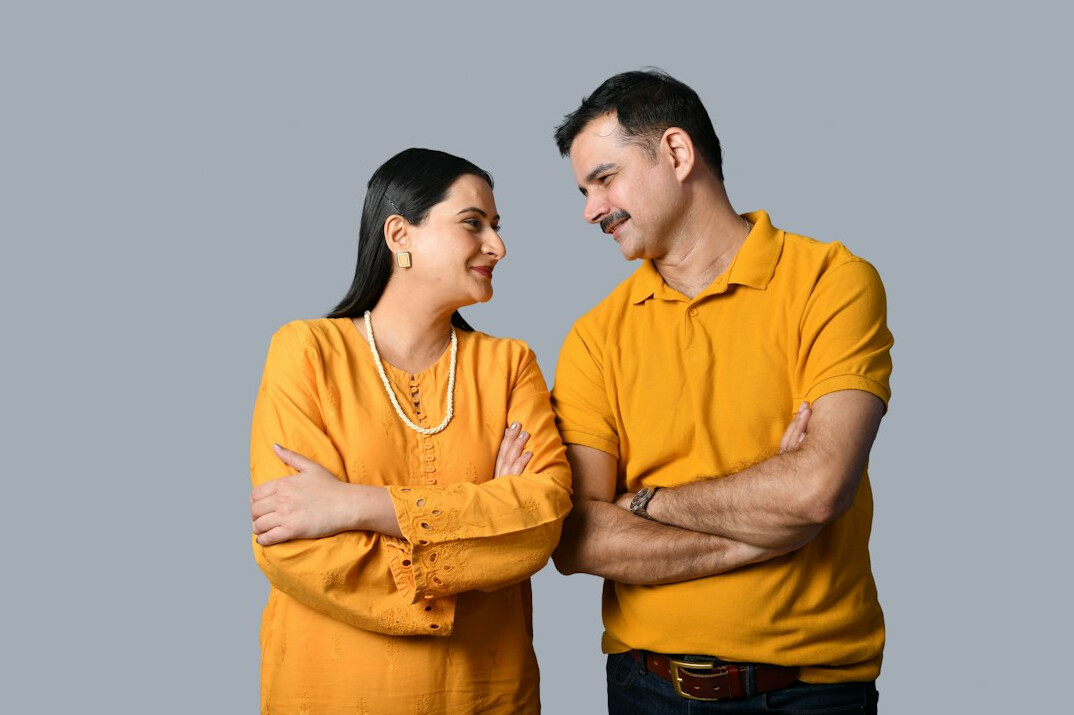 couple having deep conversation
