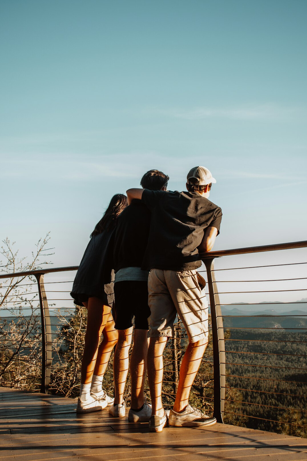 group of friends bonding